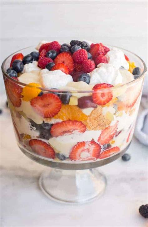 Easy Fruit Trifle Recipe - Tastes Better from Scratch