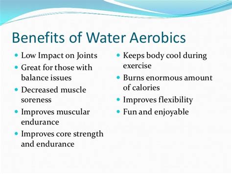 Water Aerobics Group