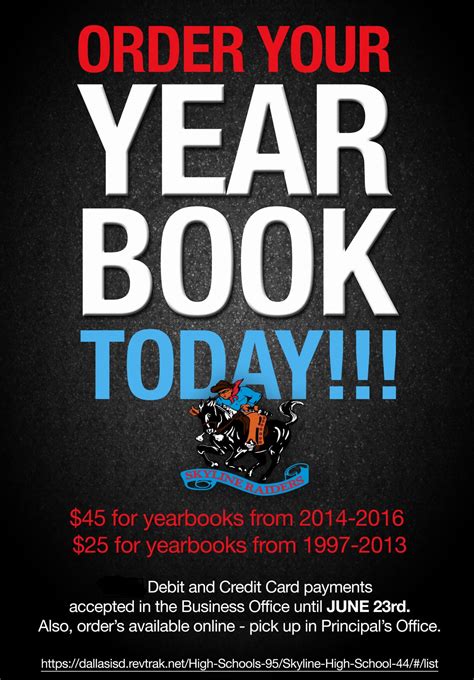 Yearbook sale is your chance to grab some Skyline High School history ...