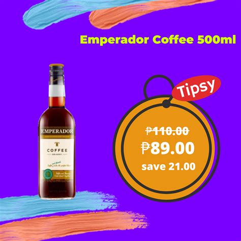 Emperador Coffee Brandy 500ml – Tipsy