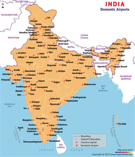 Airport Map Of India – Verjaardag Vrouw 2020