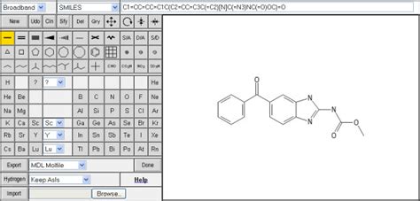 The PubChem Chemical Structure Sketcher. | Download Scientific Diagram