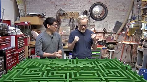 Adam Savage Built The Shining's Overlook Hotel Maze Model | Mental Floss