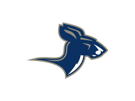 Akron Zips Kangaroo Logo PNG vector in SVG, PDF, AI, CDR format