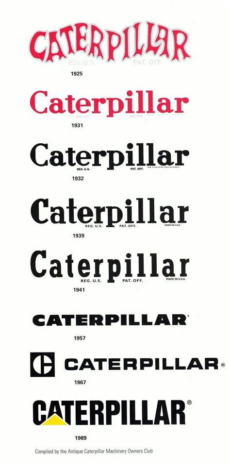 Black and White Caterpillar Logo - LogoDix