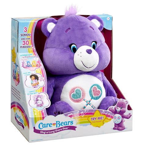 Care Bears Share Sing-a-Long Plush Toy: Amazon.co.uk: Toys & Games