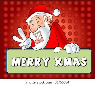 Santa Claus Smile Stock Vector (Royalty Free) 38755834 | Shutterstock