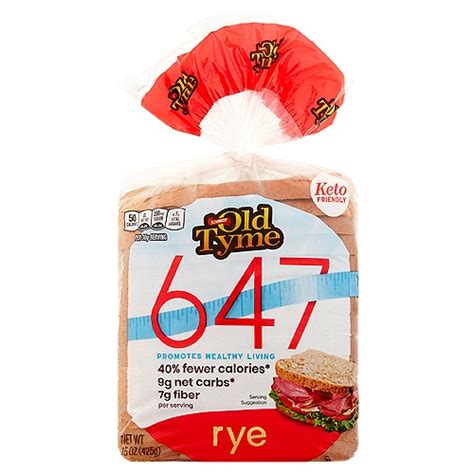 Schmidt Old Tyme 647 Rye Bread, 15 oz