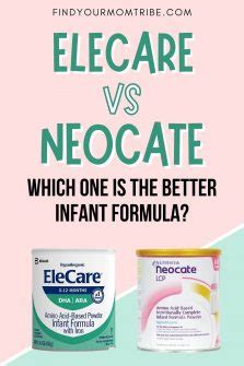 Elecare VS Neocate: Which One Is The Better Infant Formula?