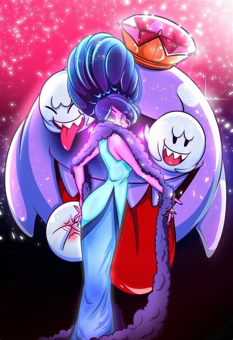 💜💙Hellen Gravely x King Boo💜💙 | King boo, King boo mario, Mario art