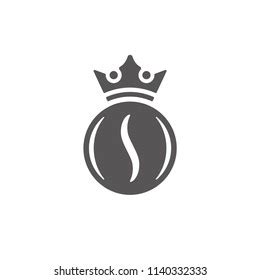 King Coffee Logo Design Vector Eps10 Stock Vector (Royalty Free) 1611971227 | Shutterstock