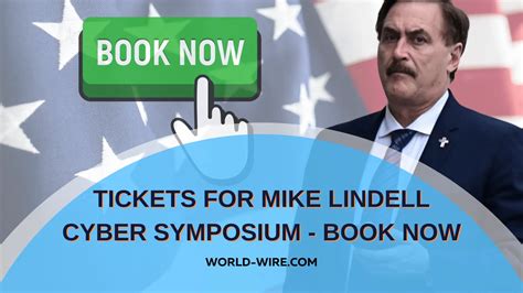 Tickets for Mike lindell cyber symposium - Book now - World-Wire