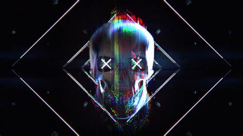 Skull Glitch Logo - VideoHive 23757818 - After Effects Templates