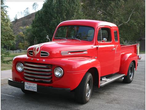 Autos & Mixed up Stuff — 1950 Ford F2 Pickup Rare extended cab pickup. Bed...