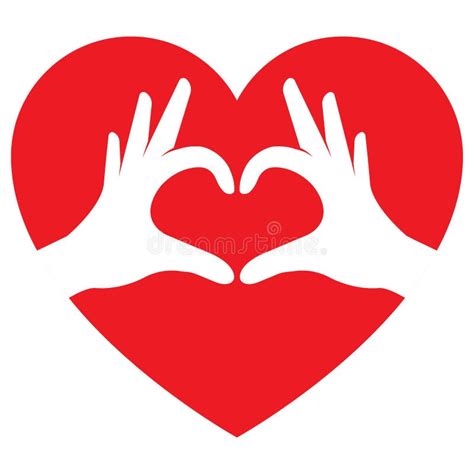 Hands Making Heart Shape Happy Help Stock Illustrations – 36 Hands Making Heart Shape Happy Help ...