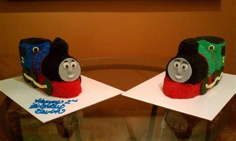 Thomas The Train And Percy Birthday Cake - CakeCentral.com