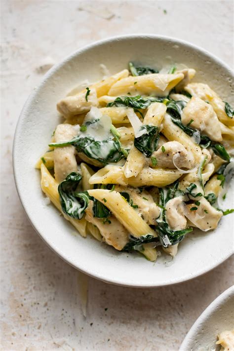 Pasta Recipe With Cream And Spinach | Deporecipe.co