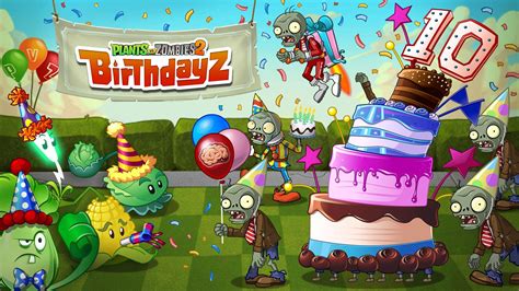 Plants Vs Zombies Birthday Party, Zombie Birthday Parties, Popcap Games ...