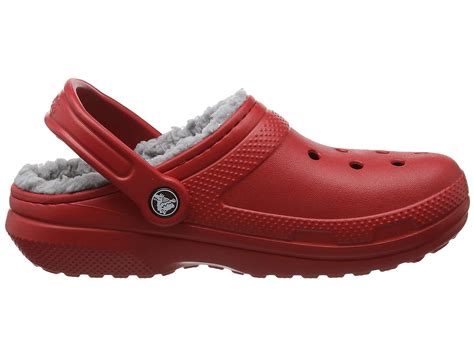 Crocs™ Classic Lined Clog in Red - Lyst