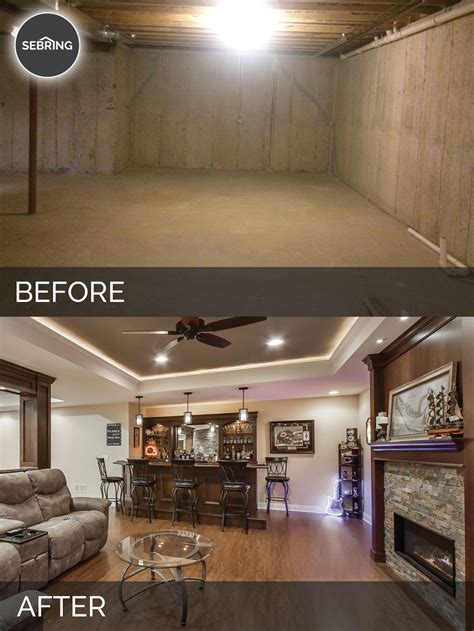 basement suite renovation ideas Basement renovation with rustic stone walls - Exterior Colour Paint