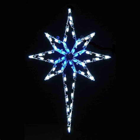 Stars and Giant Ornaments | Star of bethlehem, Christmas star lights ...