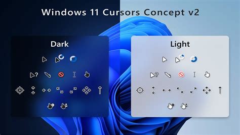 Windows 11 New Mouse 🖱Cursor Concept V2| How to install New Mouse ...