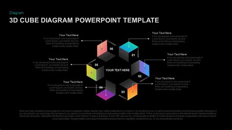 3D Cube Diagram PowerPoint Presentation Template | Slidebazaar