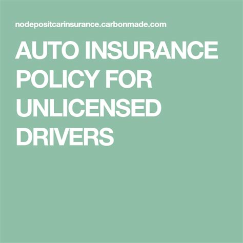 What Insurance Company Insures Unlicensed Drivers - Life Insurance Quotes