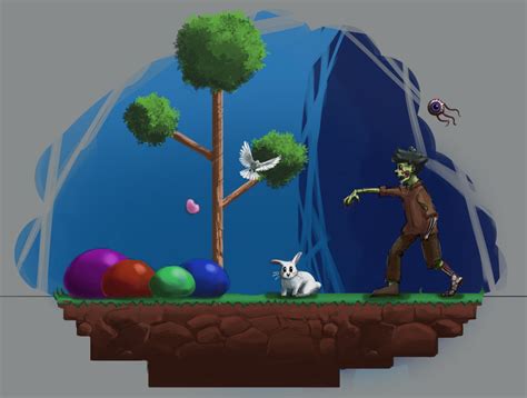 Terraria Biomobe Forest 2 by SerValt on DeviantArt