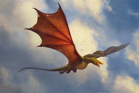 ArtStation - Dragon Flying