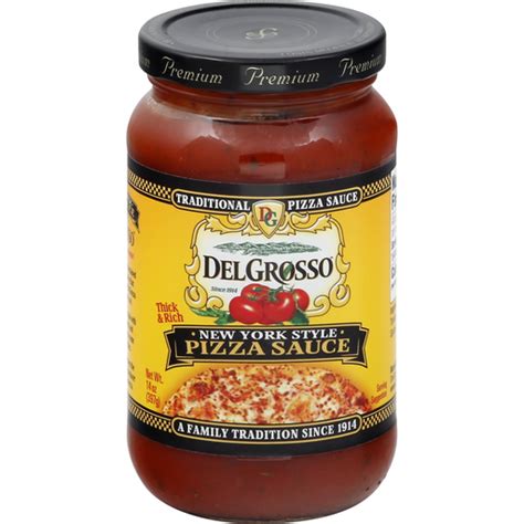 Delgrosso Pizza Sauce, New York Style | Pasta & Pasta Sauce | Market Basket