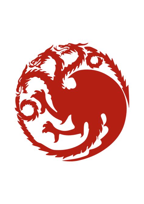 House Targaryen Transparent Transparent HQ PNG Download | FreePNGimg