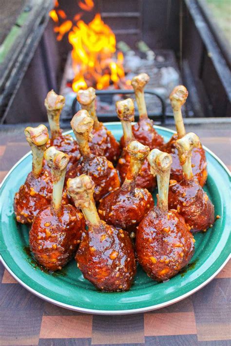 Smoked Chicken Lollipops - Over The Fire Cooking