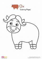 Ox Coloring Pages For Kids – Free Printables  Art & Craft sketch template