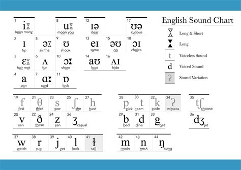 Ipa English Consonant Chart