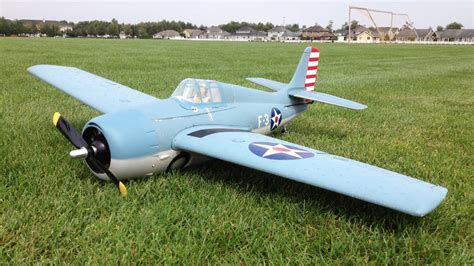 Parkzone F4F Wildcat WWII Warbird RC Plane BNF Parkflyer - YouTube