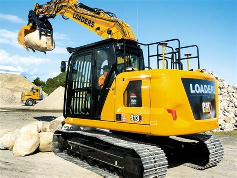 Next Generation Cat 313 excavator cover story