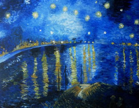 Starry Night Over The Rhone Wallpaper - WallpaperSafari