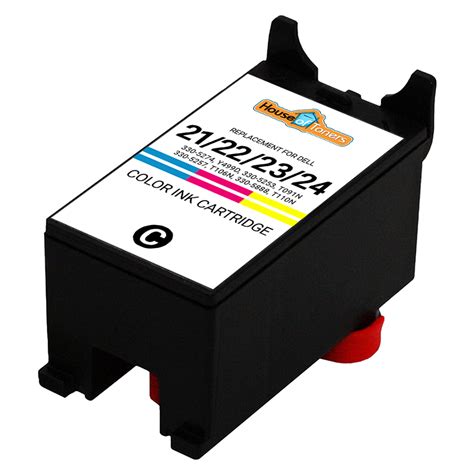 Compatible Ink Cartridge for Dell Series 21/24 HY Color | Houseoftoners