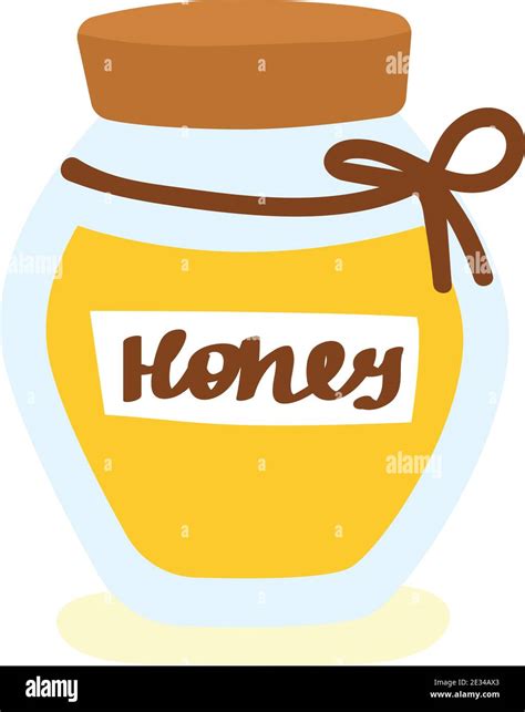 Cute honey bottle hi-res stock photography and images - Alamy