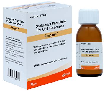 Oseltamivir Phosphate for Oral Suspension 6 mg/mL | Ajanta Pharma