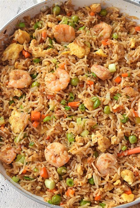 Authentic Chinese Shrimp Fried Rice | Savory Bites Recipes - A Food ...