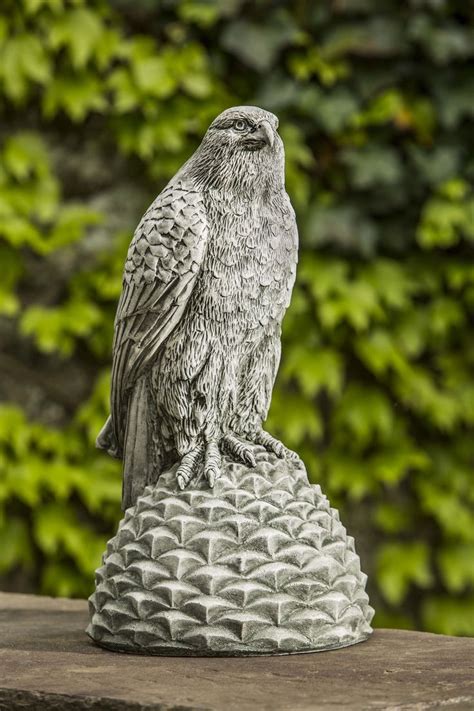 Campania International, Inc Falcon Statue | Stone garden statues ...