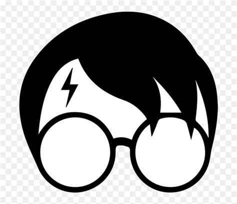 Harry Potter Glasses Clipart Transparent Png - Harry Potter Scar Icon, Png Download - 825x712 ...