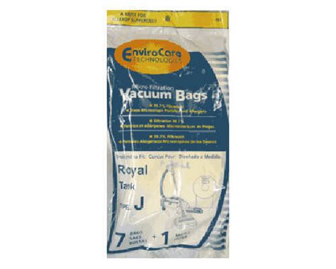 Royal Type J Replacement Vacuum Bags (7 pack)