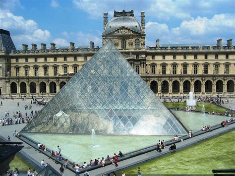 The stunning glass pyramid in the Louvre. Designed by architect I.M.Pei. | Louvre, Pyramids ...