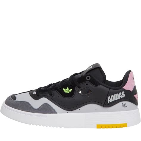 Buy adidas Originals Womens Supercourt XX Trainers Core Black/Footwear White/True Pink