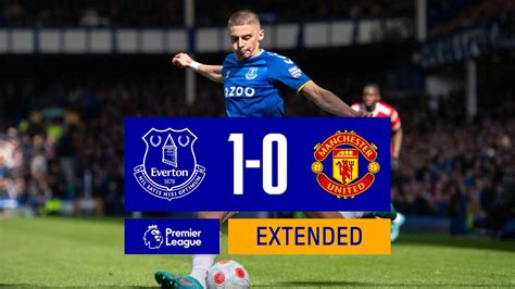 EXTENDED HIGHLIGHTS: EVERTON 1-0 MANCHESTER UNITED - Win Big Sports