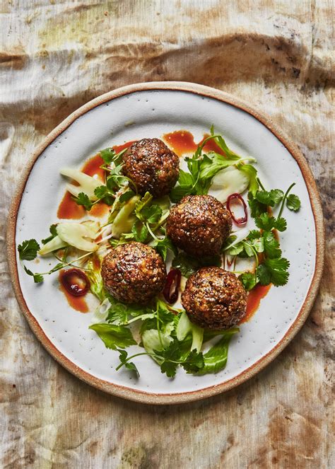 These Vegetarian Meatballs Are Our Spring Weeknight Obsession - Bon Appétit