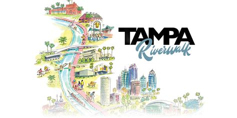 Interactive Tampa Riverwalk Map - Tampa Magazines